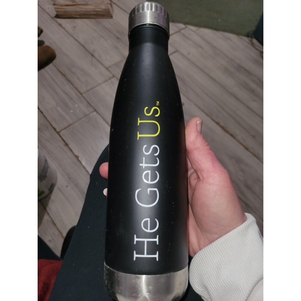 "He Gets Us" Stainless Steel Water Bottle